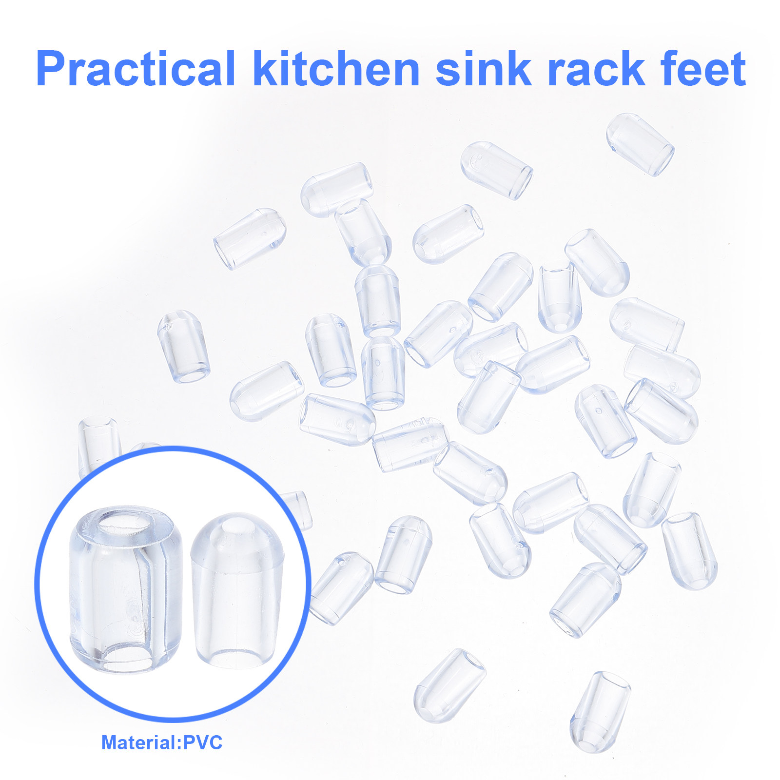 80Pcs Kitchen Sink Grid Feet P - đánh giá và giá Home Improvement Kitchen