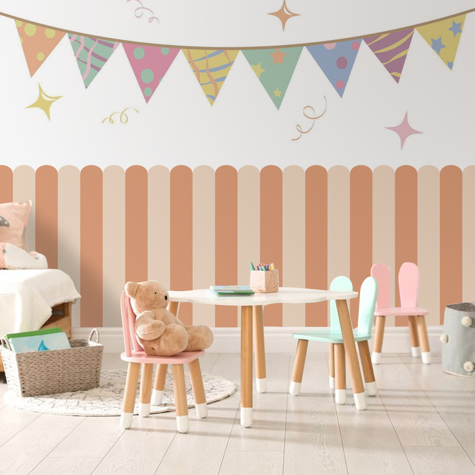 Multicolor Vertical Striped Ar - đánh giá và giá Home Improvement Kids
